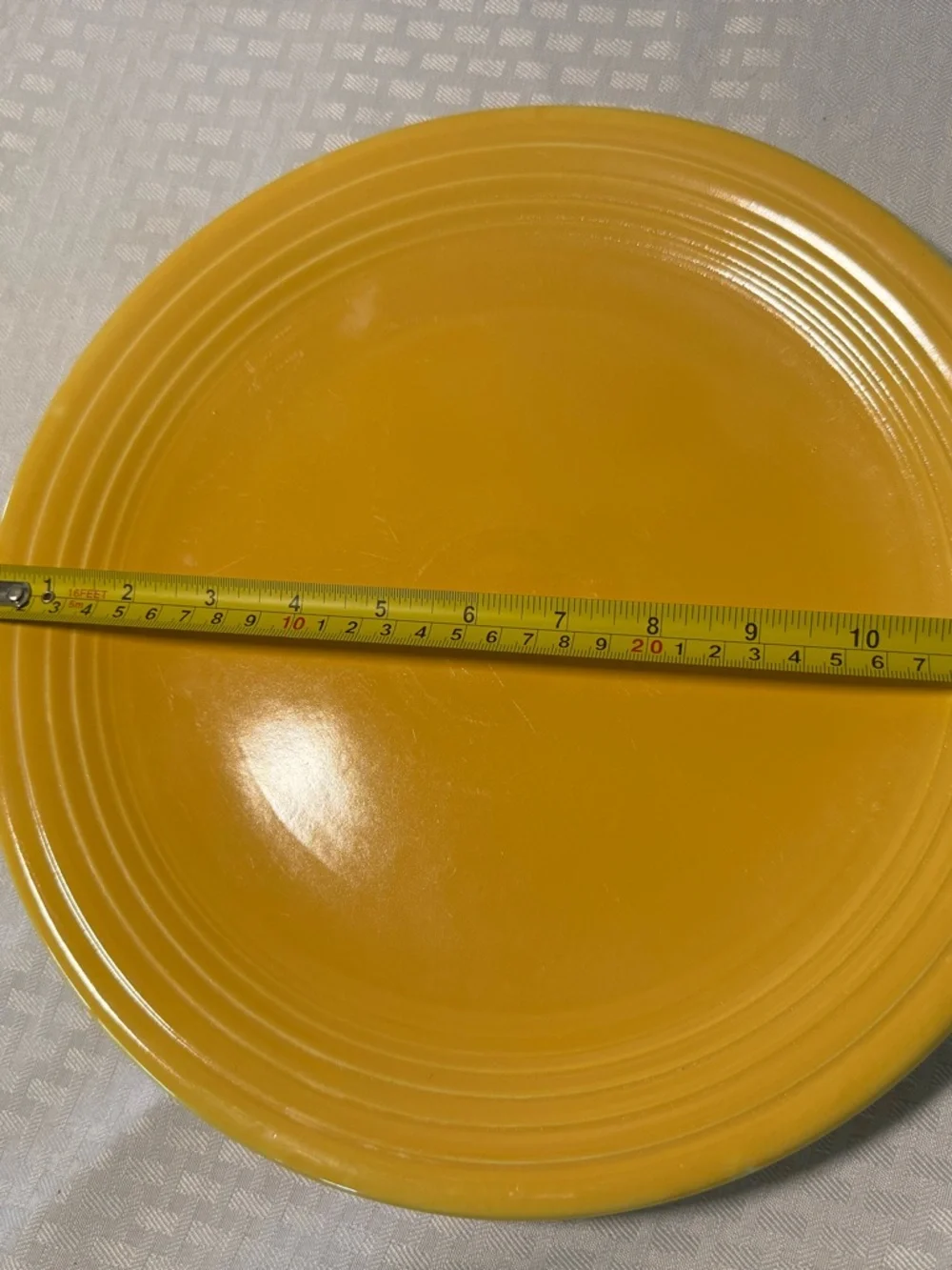 Fiestaware Vintage Yellow Platter